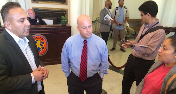 Long Island Wins - Language Access Nassau Cty Spokesman Brian Nevin ctr