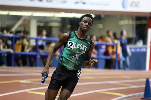 021916_Elmont memorial high school winter track cornell university meet team spartans excelsior we are elmont 2