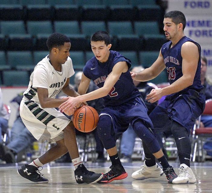 elmont spartans basketball vs byram hills class A semifinals 3