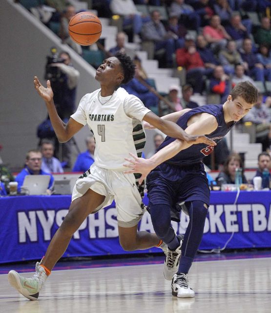elmont spartans basketball vs byram hills class A semifinals 4