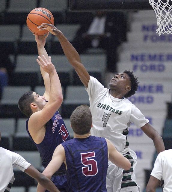 elmont spartans basketball vs byram hills class A semifinals 7