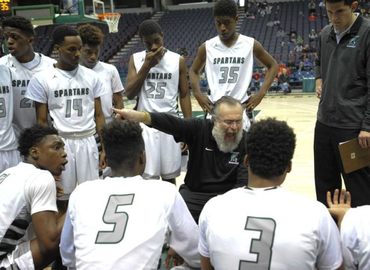 elmont spartans coach george holub albany academy federation 2016